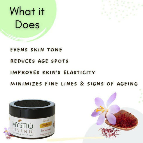 Mystiq Living Specials Timeless Saffron Anti Aging Cream